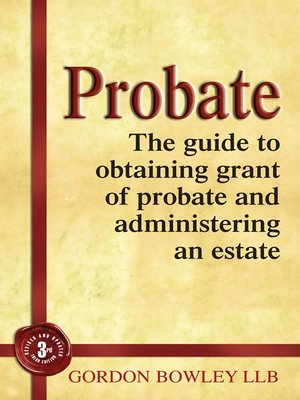 cover image of Probate